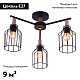 потолочная люстра escada 469/3pl black