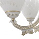 подвесная люстра arte milano 343837/6 wt+g