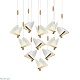 подвесной светильник delight collection butterfly om8201008-11 rose gold