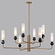 люстра на штанге odeon light midcent lolla 4361/8