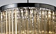 подвесная люстра delight collection 1920s odeon kr0387p-10b chrome/amber