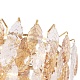 подвесная люстра crystal lux trevi sp6 brass