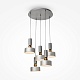 подвесная люстра maytoni void mod030pl-05gr