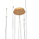 подвесной светодиодный светильник loft it ring 10017/4s