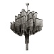 подвесная люстра loft it stream 10208/800 gunmetal