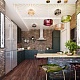 потолочный светильник odeon light pendant binga 4747/1c