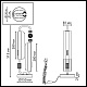 настольная лампа odeon light modern lion 5467/10tl