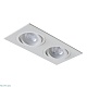 встраиваемый светильник crystal lux clt 002c2 wh