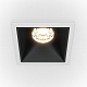 встраиваемый светильник maytoni alfa led dl043-01-10w4k-sq-wb
