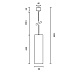 трековый светильник maytoni technical focus tr025-1-gu10-mg