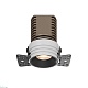 встраиваемый светильник maytoni technical mini dl059-7w4k-trs-b