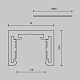 шинопровод maytoni technical busbar trunkings exility x trx239-411b