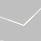 трековый однофазный светильник denkirs simple linear dk8114-wh