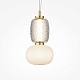подвесной светодиодный светильник maytoni pattern mod267pl-l18g3k