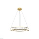 подвесной светодиодный светильник loft it crystal ring 10135/600 gold