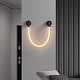 настенный светильник lightera tura le103w-93ba steel