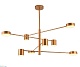 люстра на штанге kink light мекли 07650-8,33(3000k)