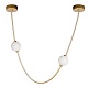 подвесной светодиодный светильник loft it embrace 10242/600 gold