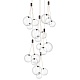 подвесная светодиодная люстра lightstar sferetta 801180