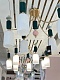 потолочная люстра odeon light classic candy 4861/5c
