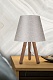 настольная лампа toplight sophia tl1619t-01bg