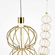 подвесной светодиодный светильник maytoni golden cage mod216pl-l55g3k