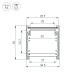 профиль arlight line-3535-bent-side-2000 anod 055738