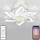 потолочная светодиодная люстра natali kovaltseva high-tech led lamps 82020