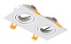 встраиваемый светильник crystal lux clt 002c2 wh