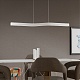 линейный подвесной светильник lightera canzas le109l-120w wifi