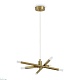 подвесная светодиодная люстра freya wands fr6130pl-l18b