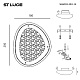 настенный светильник st luce enigma sl6018.203.15
