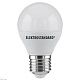 лампа светодиодная elektrostandard e27 7w 6500k матовая a048667