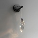 бра delight collection colvin mt9176-1w pearl black