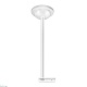 крепление потолочное novotech flum shino 135252