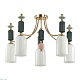 потолочная люстра odeon light classic candy 4861/5c