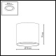 потолочный светильник odeon light hightech oben 7129/8cl