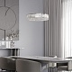 подвесная люстра eurosvet iride 101007 led хром a071458