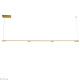 подвесной светодиодный светильник crystal lux largo sp33w l1770 gold