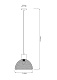 подвесной светильник arte lamp castello a7046sp-1bk