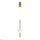 подвесной светильник indigo ciondolo 11066/1p brass v000170l