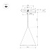 подвесной светильник arlight sp-makoto-r350-14w warm3000 054160