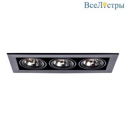 Встраиваемый светильник Arte Lamp Technika A5930PL-3BK