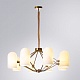 подвесная люстра arte lamp cassel a5454lm-8pb