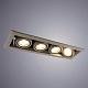 встраиваемый светильник arte lamp cardani piccolo a5941pl-4gy