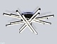 потолочный светильник ambrella light comfort linetech fl6276