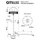 торшер citilux базель cl407935t