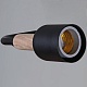 люстра на штанге reluce 10070-0.3-04 bk+wood