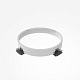 рамка для встраиваемого светильника maytoni downlight dla032-trs45-w