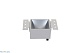 встраиваемый светильник maytoni technical share dl051-01-gu10-sq-ws